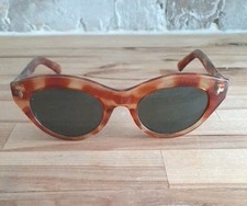 Vintage 1960s Tortois Shell Sunglasses Korea Thick Frame Excellent condition