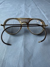 Vintage Brausch And Lomb Metal Safety Glasses