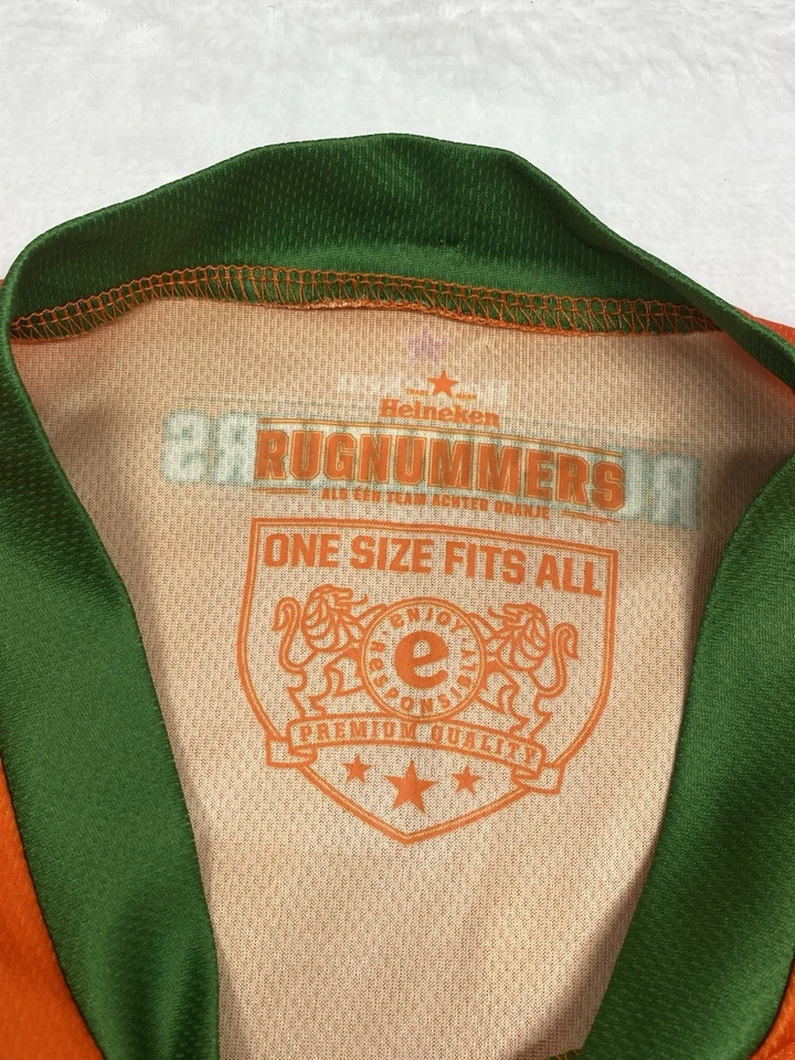 Heineken Rugnummers Soccer Jersey 2012 Size O/S one size used Pre Owned - Image 2 of 4