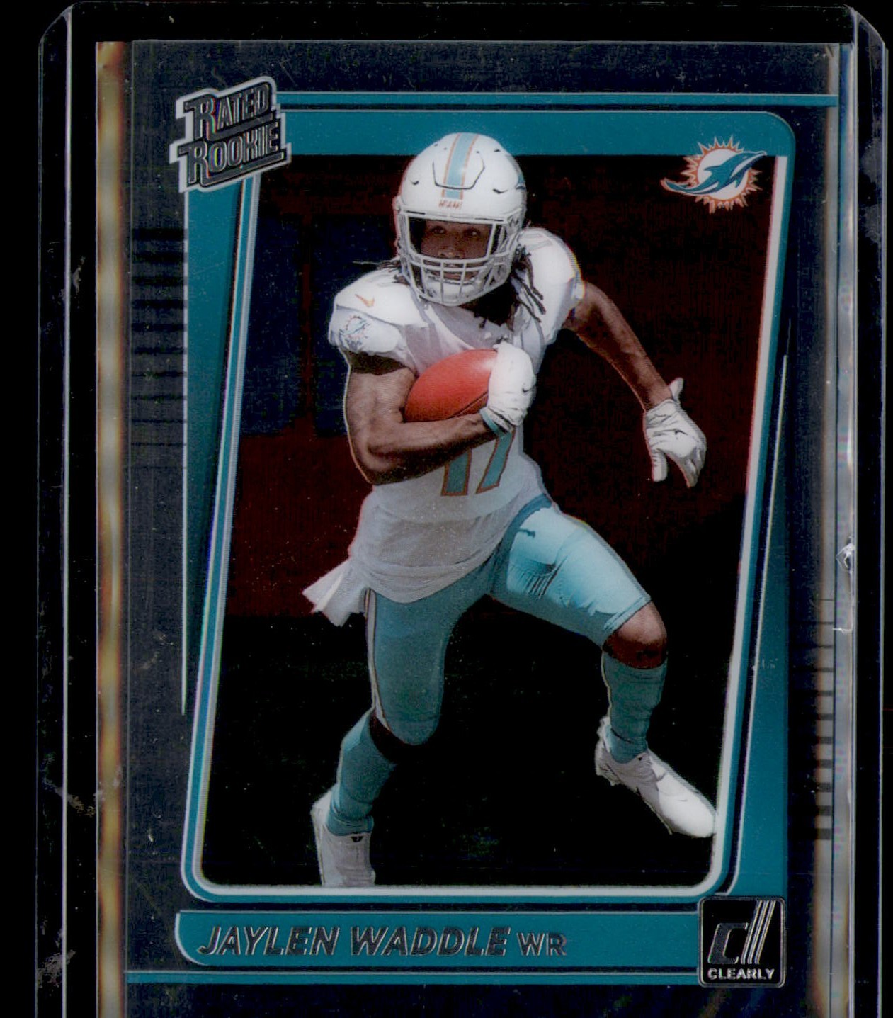 Jaylen Waddle Panini Clearly Donruss #64 Base