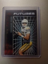 2024 Leaf Futures Haynes King Red /199 QB Georgia Tech