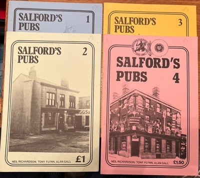 4x Salford's Pubs 1-4 Neil Richardson Tony Flynn Alan Gall 1 2 3 4