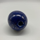 Vintage Cloisonné Enamel Owl Egg Blue - U23 — photo 4