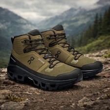 On Running Cloudrock Mid Wp 3MF10161473 Hunter/Black Men's All Size US 7-11