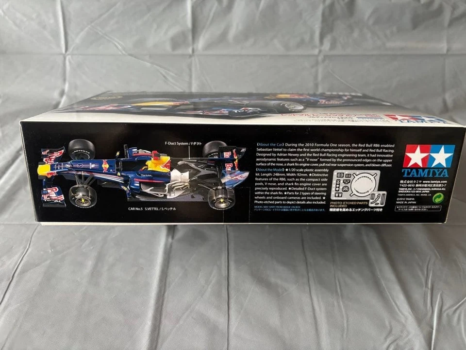 Tamiya 1/20 Red Bull Racing Renault RB6 Formula One F1 Unassembled Kit USED - Image 2 of 4