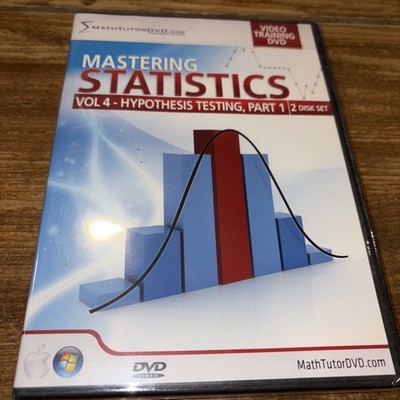 Mastering Statistics Volume 4 Hypothesis Testing (2 DVD Set) Jason Gibson