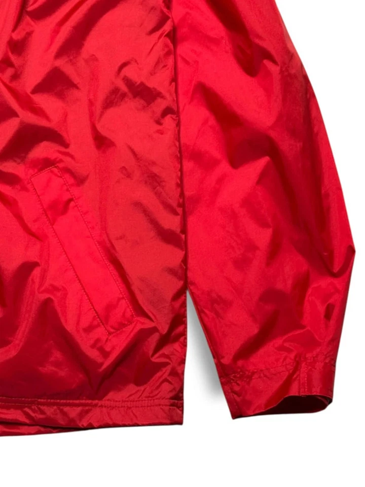B&C Collection Atlantic Shore Red Lightweight Jacket Windbreaker Size Large - Image 4 of 4