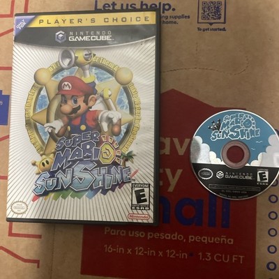 Super Mario Sunshine (Nintendo GameCube, 2002) No Manual Tested and Working