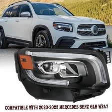 LED Headlight Front Right Side Headlamp w/o AFS For 2020-2022 Mercedes Benz GLB