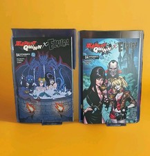 HARLEY QUINN X ELVIRA #4A+4B = CHAD HARDIN VARIANT DYNAMITE + DC COMICS NM+ LOT