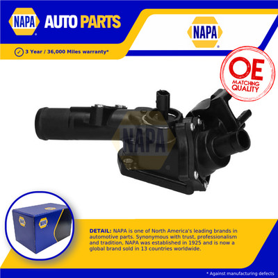 Coolant Thermostat fits DACIA LOGAN Mk2 1.5D 2013 on NAPA Top Quality Guaranteed