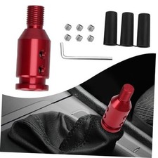 Universal Gear Shift Connector, Gear Shift Knobs, M12 1.25 Aluminum Alloy Red