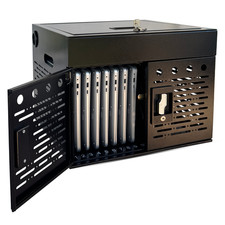 16-Device Laptop Charging Cabinet, Lockable Charging Station