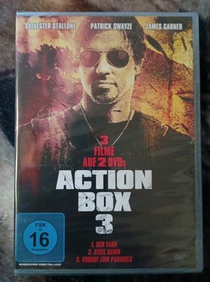 Action Box - Volume 3 -  3 Filme auf 2 DVD´s - neu - Sylvester Stallone....  