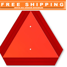 Slow Moving Vehicle Safety Sign,Slow Moving Vehicle Triangle Sign,Aluminum Grade