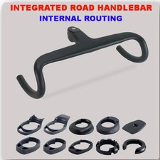 Carbon Fiber Internal Cable Integrated Road Bike Handlebar with Spacers Part