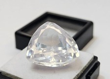 Zircon Stunning White Trillion Cut 45-47 Ct Loose EGL CERTIFIED Gemstone
