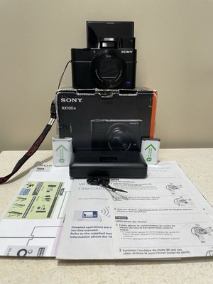 Sony Cyber-Shot DSC-RX100 M4 IV W/Box,batts,charger, English