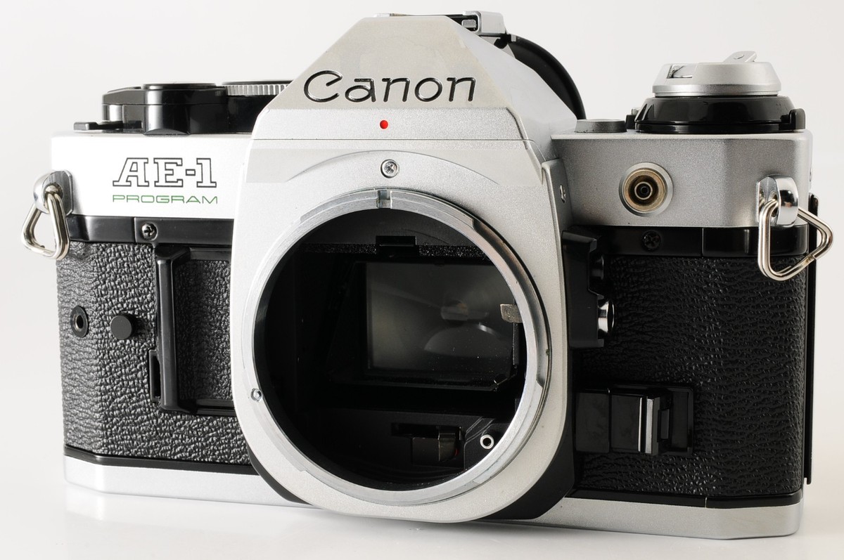 NEAR MINT】Canon AE-1 Program Film Camera + NEW FD NFD 50mm f1.4