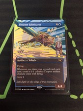 MTG Magic The Gathering Thopter Fabricator Borderless DFT Artifact Commander