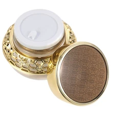 Refillable Acrylic Cream Bottle Jar for Skincare Compact Travel Cosmetic Cont...