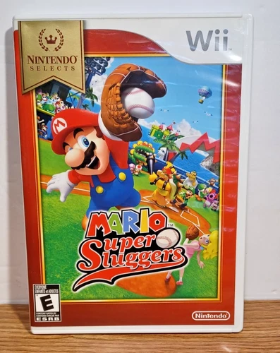 Wii Mario Super Sluggers With Manual