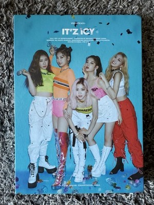 ITZY IT'z ICY (CD Album, K-Pop, Korean, Blue, 2019, JYP Entertainment, JYP 107A)