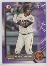 2022 Bowman Prospects Purple Border 77/250 Ricardo Genoves #BP-60 1u6