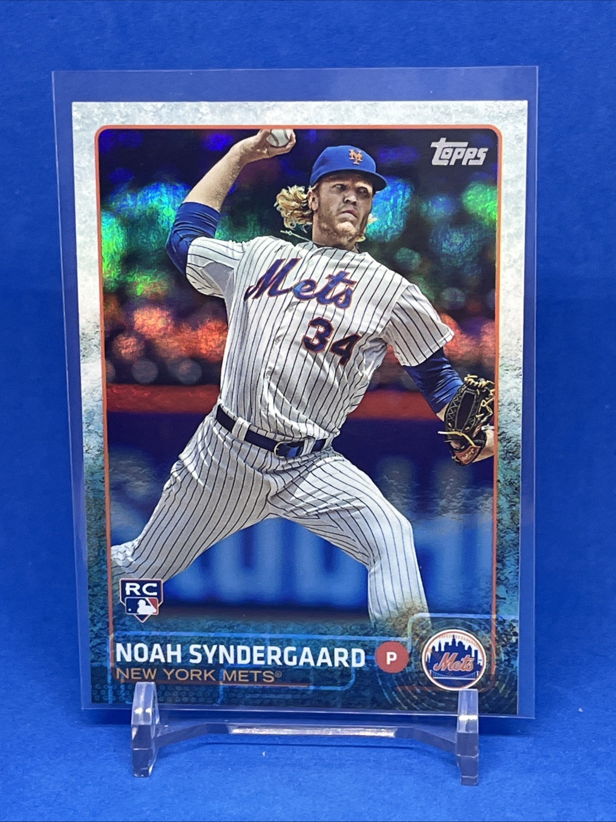 2015 Topps Update Series Rainbow Foil Noah Syndergaard #US157 Rookie Mets