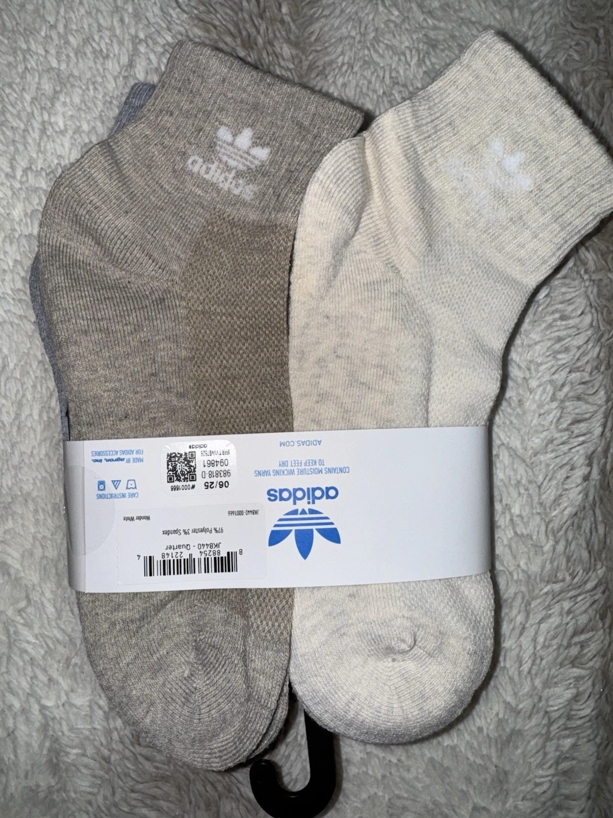 Adidas Women’s 6-Pack Low Cut Socks