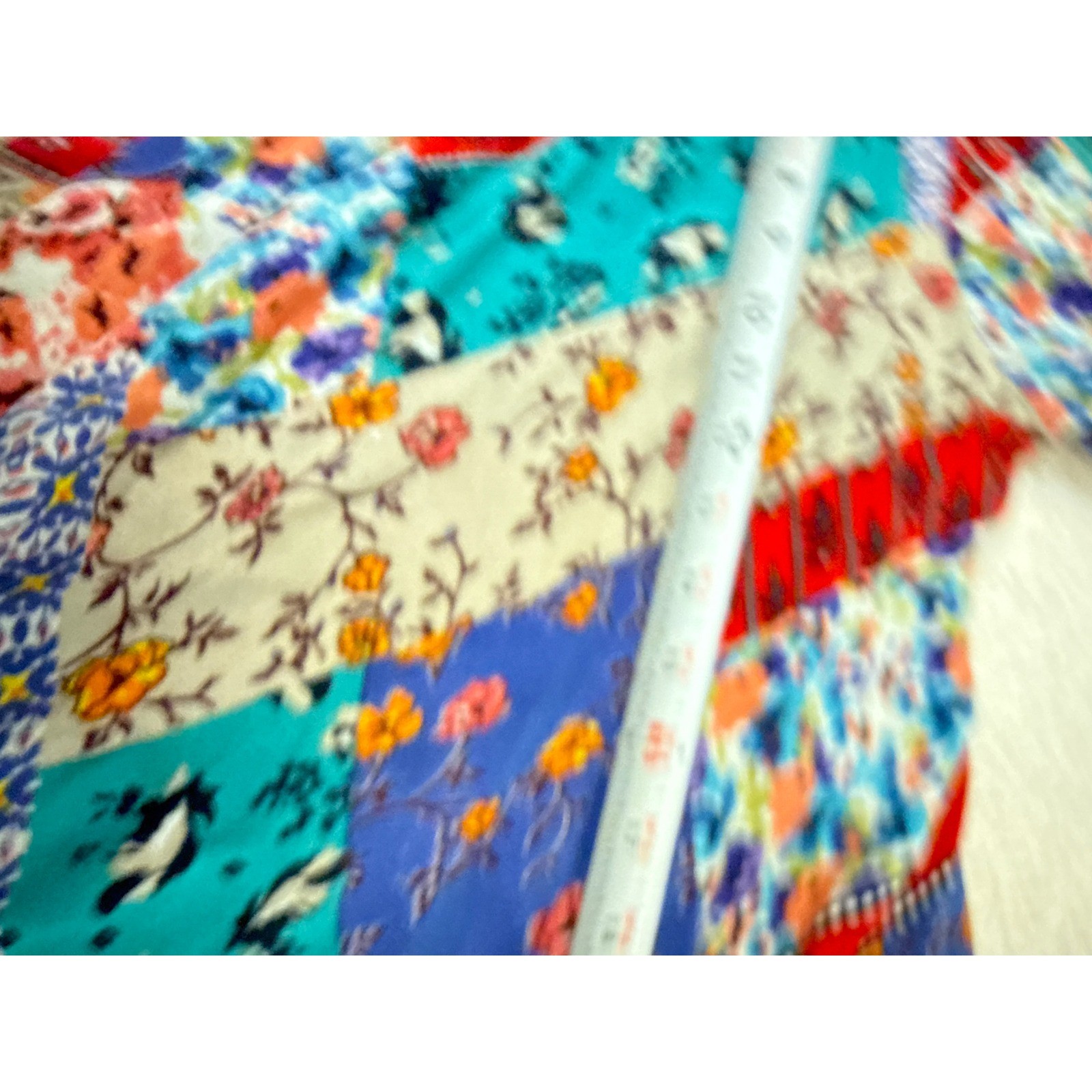 Sacred Threads Patchwork Dusters/m Open Front Lig… - image 14