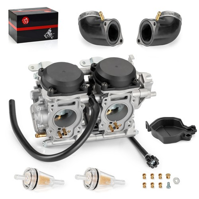 #ad Carburetor w Intake Manifold Boot for Kawasaki Brute Force 650 4x4 KVF650 06 13 $250.65