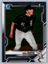 2021 Bowman Draft #BDC-43 Wes Kath Chrome *WS