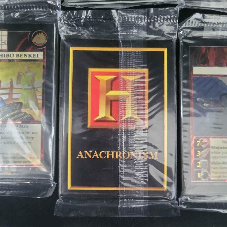 2004 History Anachronism Trading Card Game CCG Promo, 16 Sealed 10-Card Packs - Image 2 of 4