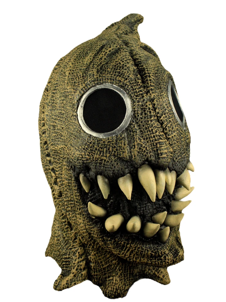 Ghoulish Productions Sack Monster Latex Face Mask Horror Halloween Cosplay - Image 2 of 4