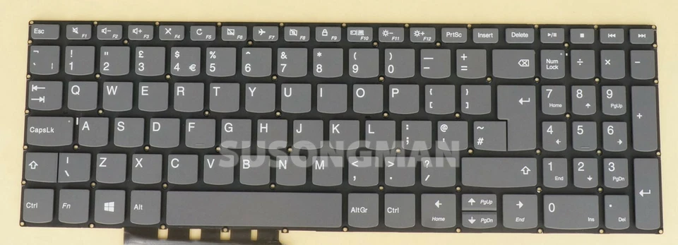 New UK For Lenovo ideapad 3-15ADA05 3-15ARE05 3-15IGL05 3-15IIL05 Keyboard