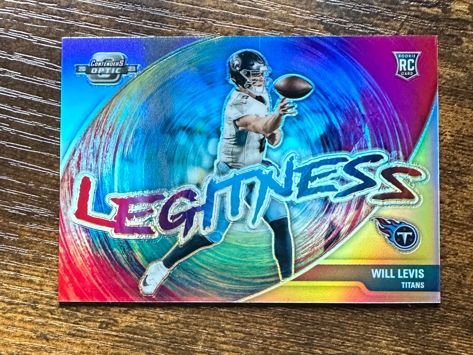 2023 Panini Contenders Optic Legitness #29 Will Levis RC #X12010