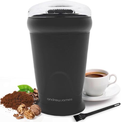 Electric Coffee Bean Nut Spice Grinder One Touch Operation Capacity 70g 150W NEW - Afbeelding 1 van 9