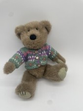 No Tags Plush 12" Jointed Bear Sweater Outfit Stuffed Animal