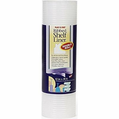 Warp Brothers Warp'S Plast O Mat Shelf Liner Ribbed 12'' W X 20ft. L Non 
