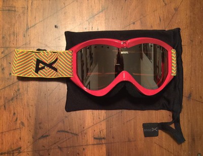 Anon Ski Snowboard Mask Red