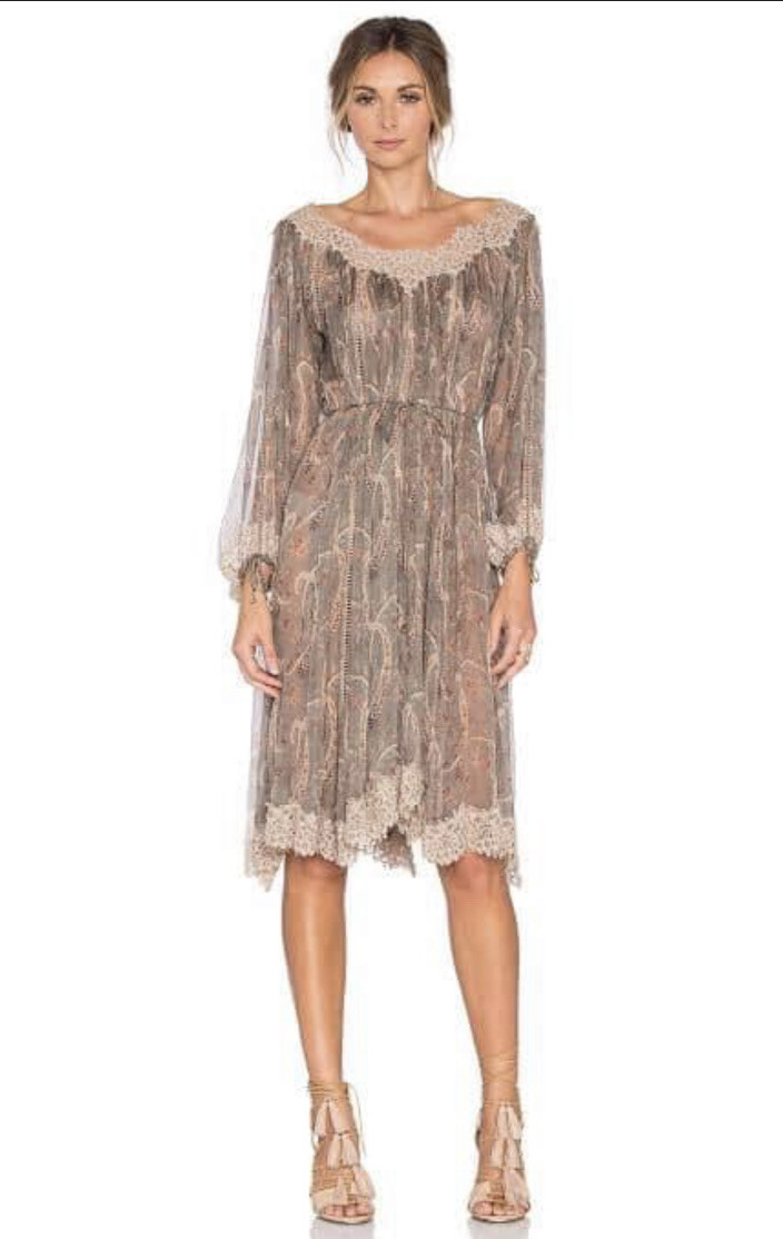 zimmermann lace smock dress NWOT $2950 Zimmermann Moncur Studded Smock Lace Broderie Anglaise Mini  Dress AU0