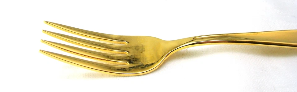 International Goldplate GOLDEN MODERN LIVING Dinner Fork - Image 3 of 4