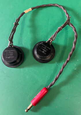 US NAVY /USAAF HS-38 FLYING HELMET RECEIVER SET ANB-H-1