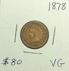 1878 Indian Head Penny... Great coin!