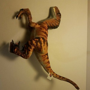 1997 Equity Toys Jurassic Park Lost World Velociraptor Raptor Plush 17