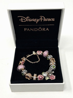 Disney Parks x Pandora Princess Tiana Charm Bracelet Set ( 7 inches)
