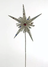 Katherine’s Collection Star Tree Topper Meet Me Under Mistletoe Retro 17-917553