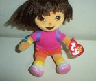 VTG TY ORIGINAL BEANIE BABIES DORA the EXPLORER 2005 w TAG