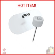 Evans EQ Double Pedal Patch, Clear Plastic